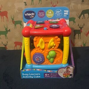 VTech Baby Activity Cube - Red, Orange, Green